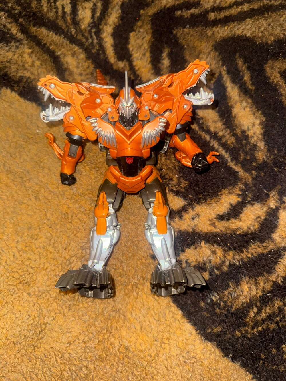 Transformers Rampage Autobot Orange Action Figure Collectible Toy